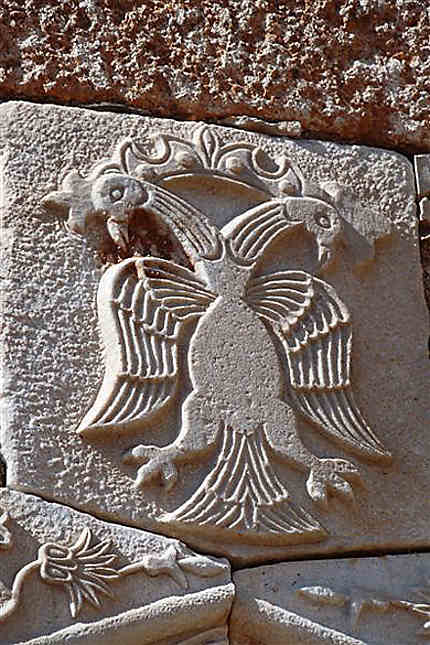 L'aigle Byzantin sur Aghios Spiridon