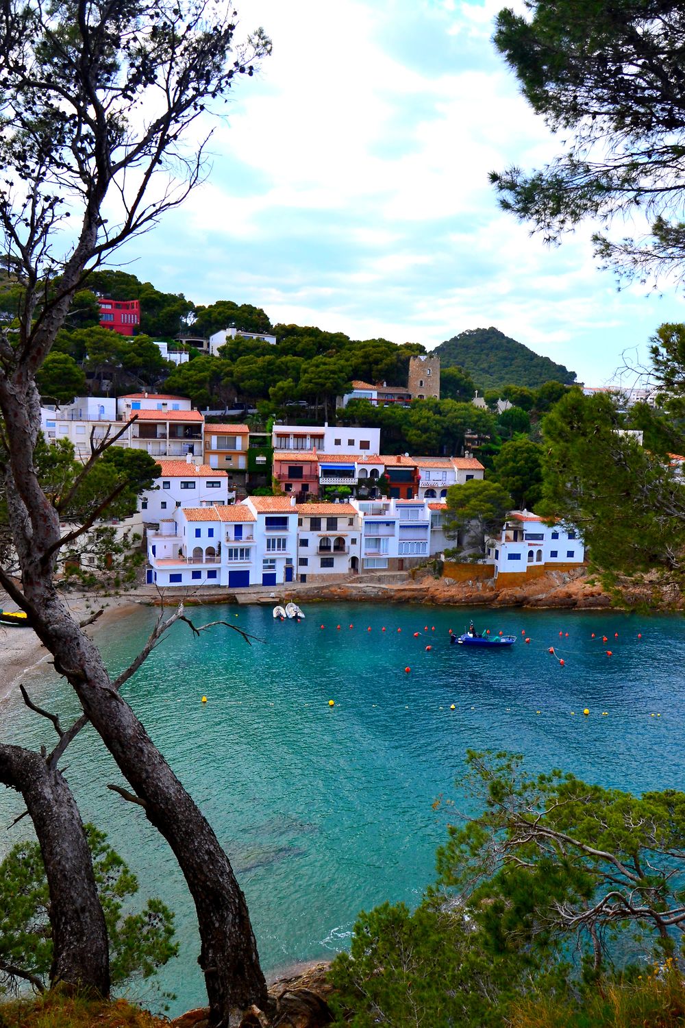 La petite ville de Begur, Costa Brava