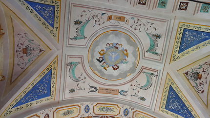 Plafond de l'église San Nicolao