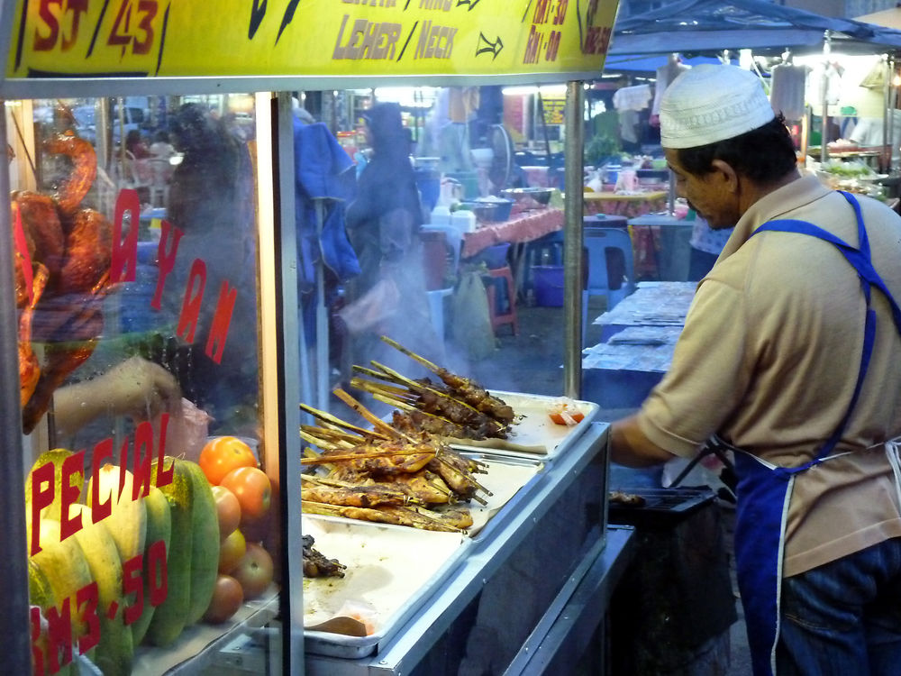 Marché de nuit de Kota Bharu