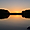 Levé de soleil sur le lac Saïmaa