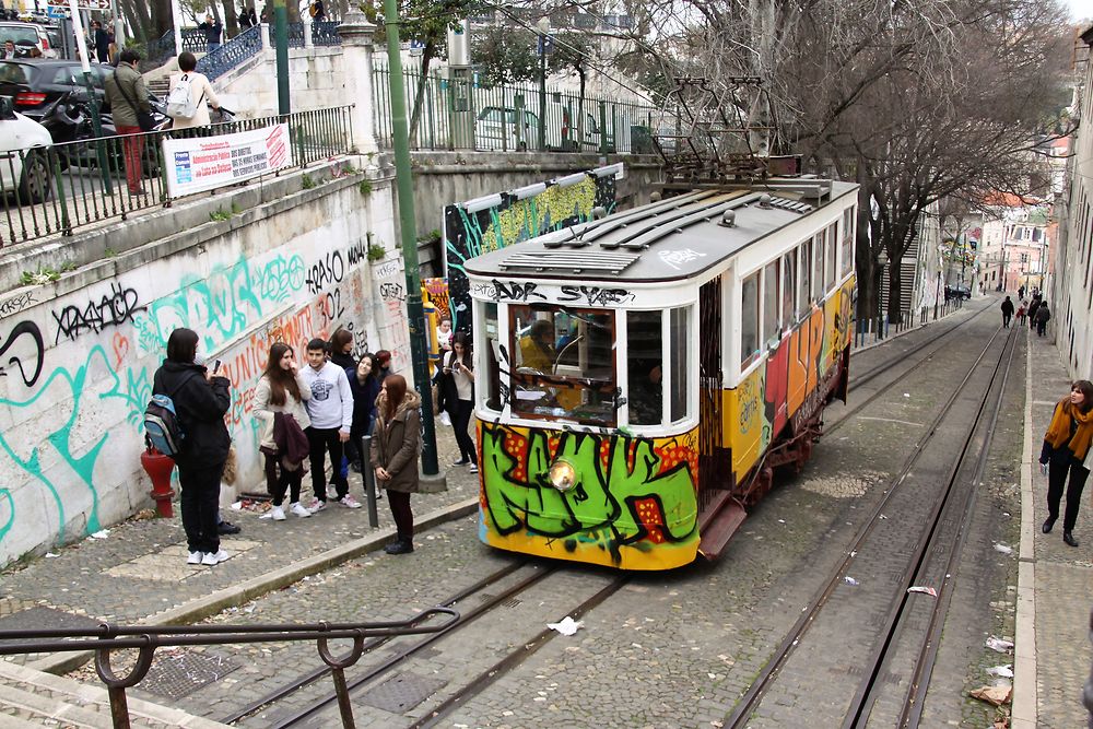 Lisbonne - Funiculaire mythique de Bica