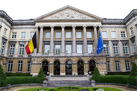 Bruxelles - Parlement Belge - Façade