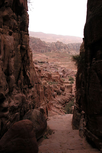 Le De r P tra Wadi  Musa  Route du Roi Jordanie 