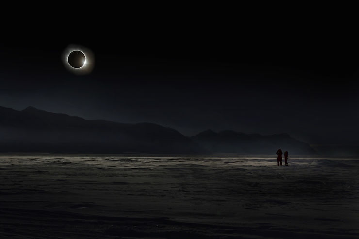 Eclipse solaire totale du 20 mars 2015, Svalbard
