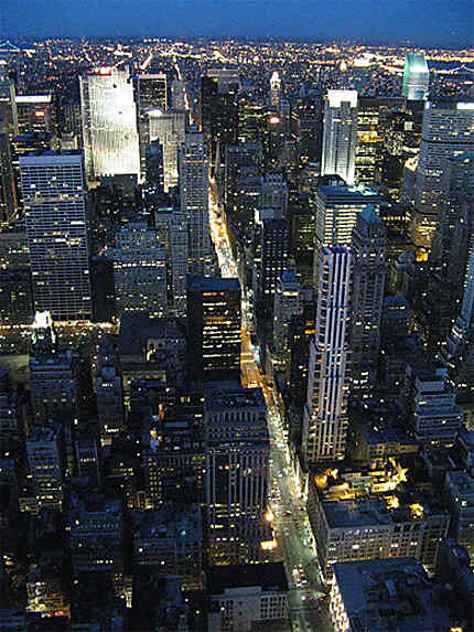 Vu de l'Empire State Building