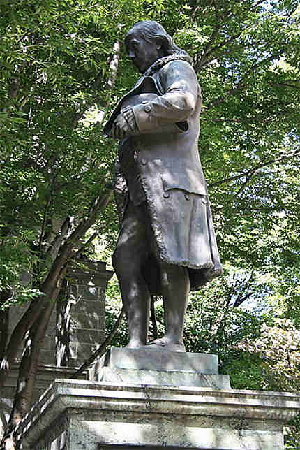 Statue de Benjamin Franklin