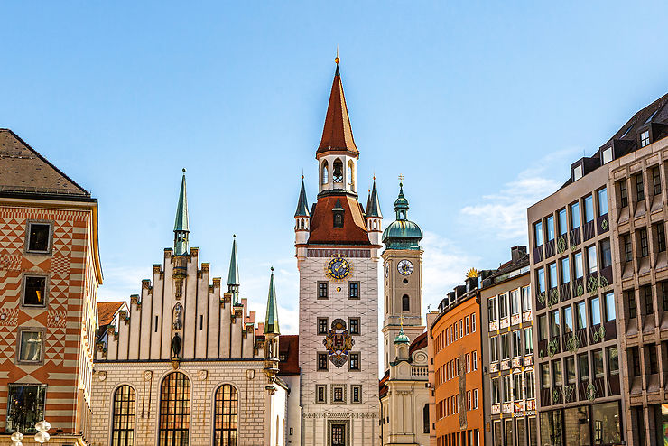 Balade architecturale dans les rues de Munich