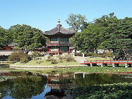 Pavillon hyangwonjeong à Séoul