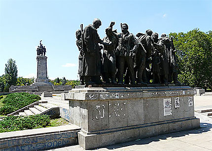 Monument armée russe 1945 à Sofia