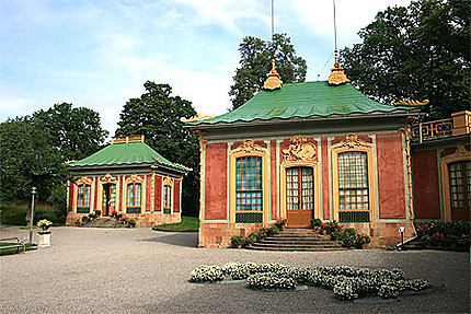 Le pavillon chinois du Drottningholm Slott
