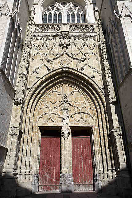 Portail sud, cathédrale Notre-Dame, St-Omer