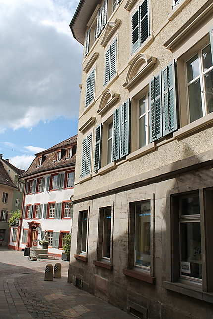 Une rue piétonne de Rheinfelden