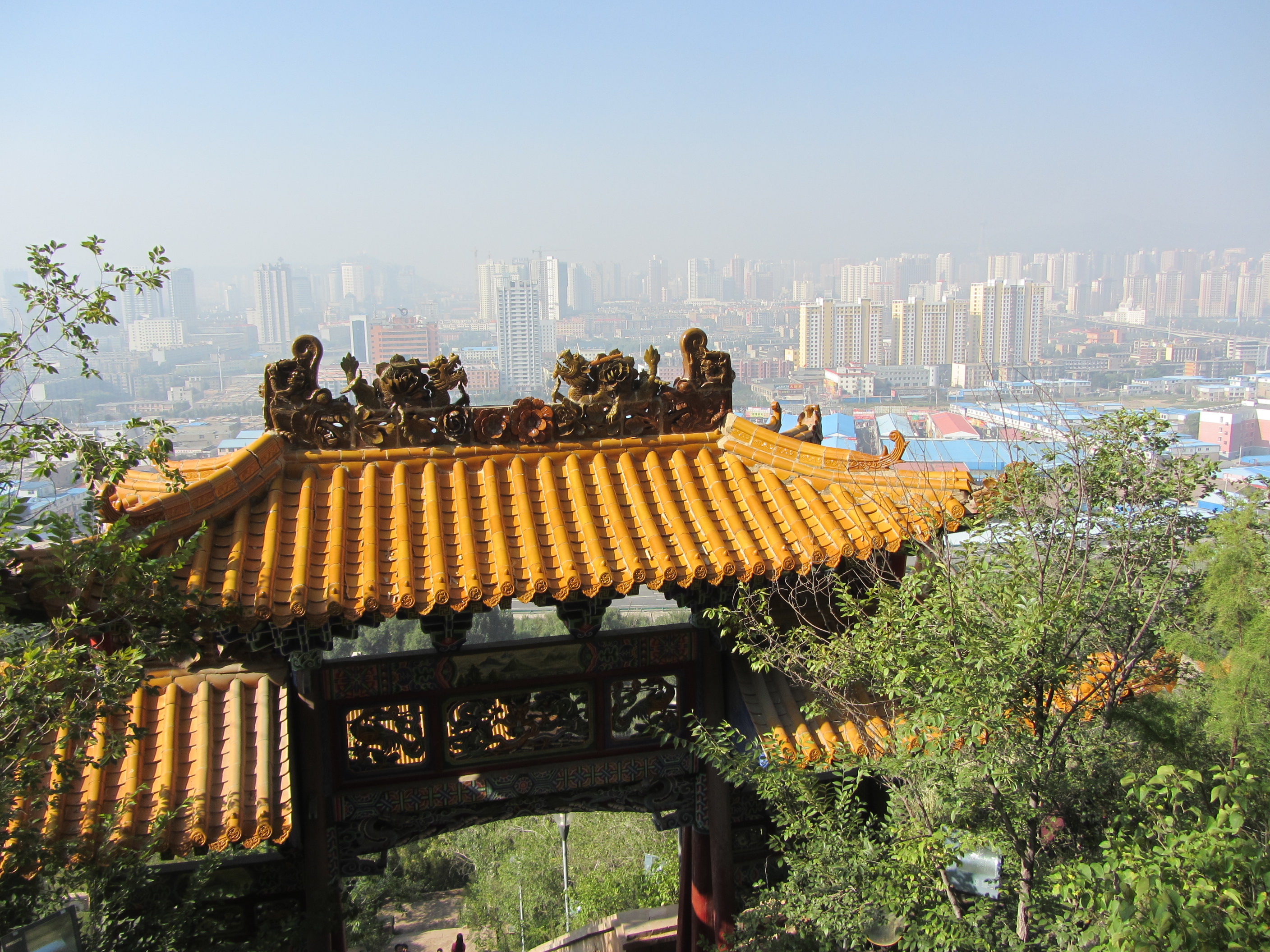 Vue sur Xining Vue sur Xining