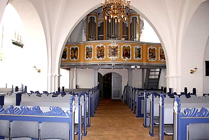 Lemvig Kirke, l'intérier de l'église de Lemvig