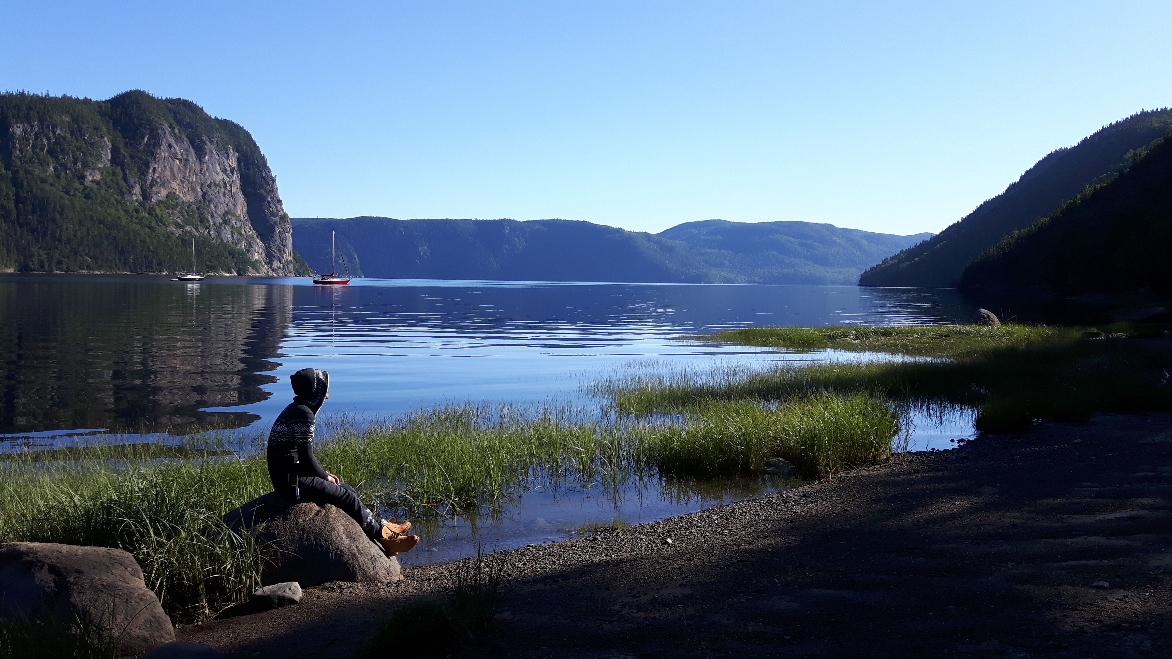 Bon matin au Fjord du saguenay 