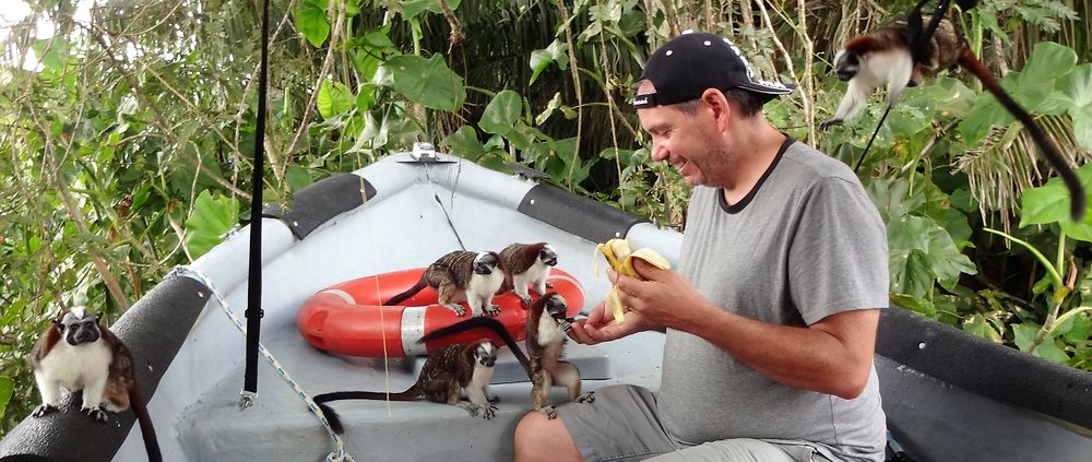 Île aux singes et le Canal de Panama