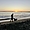 Ombres californiennes sur Sunset beach