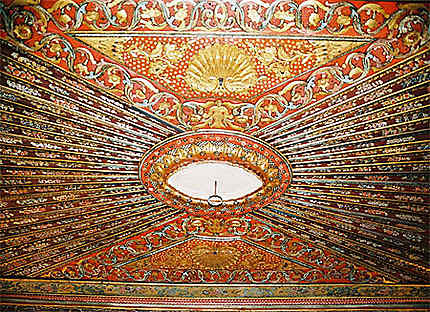 Plafond du palais des Raïs