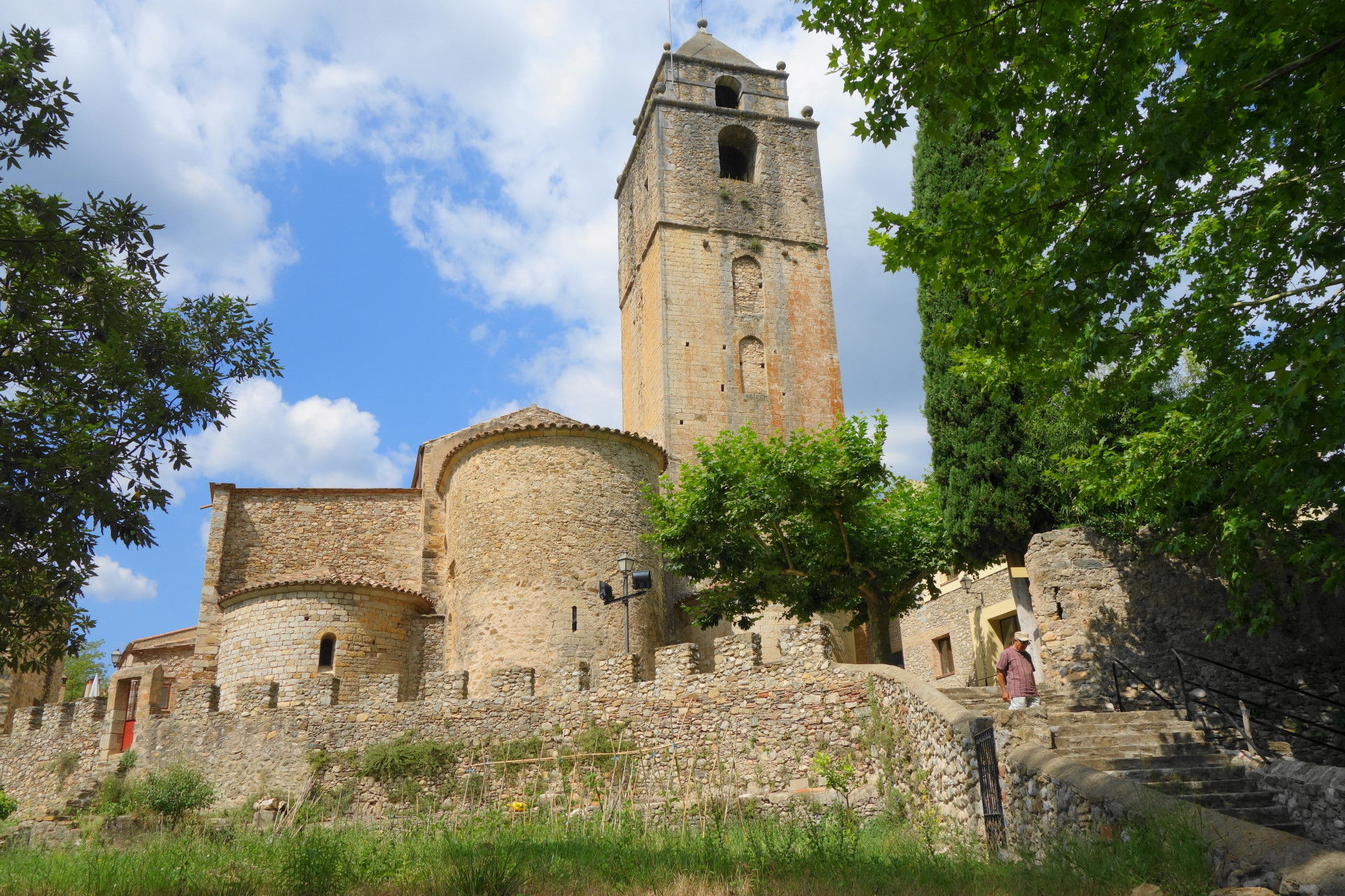 L'église de Sant Lloreç de la Muga L'église de Sant Lloreç de la Muga