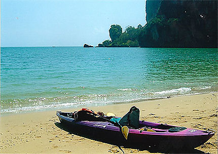 La plage de Krabi en Thaïlande