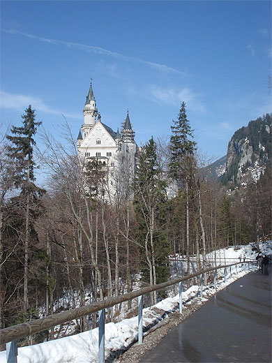 Château Neuschwanstein Nouveau Rocher Des Cygnes Châteaux Château