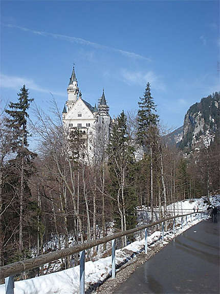 Château Neuschwanstein - Nouveau Rocher des cygnes