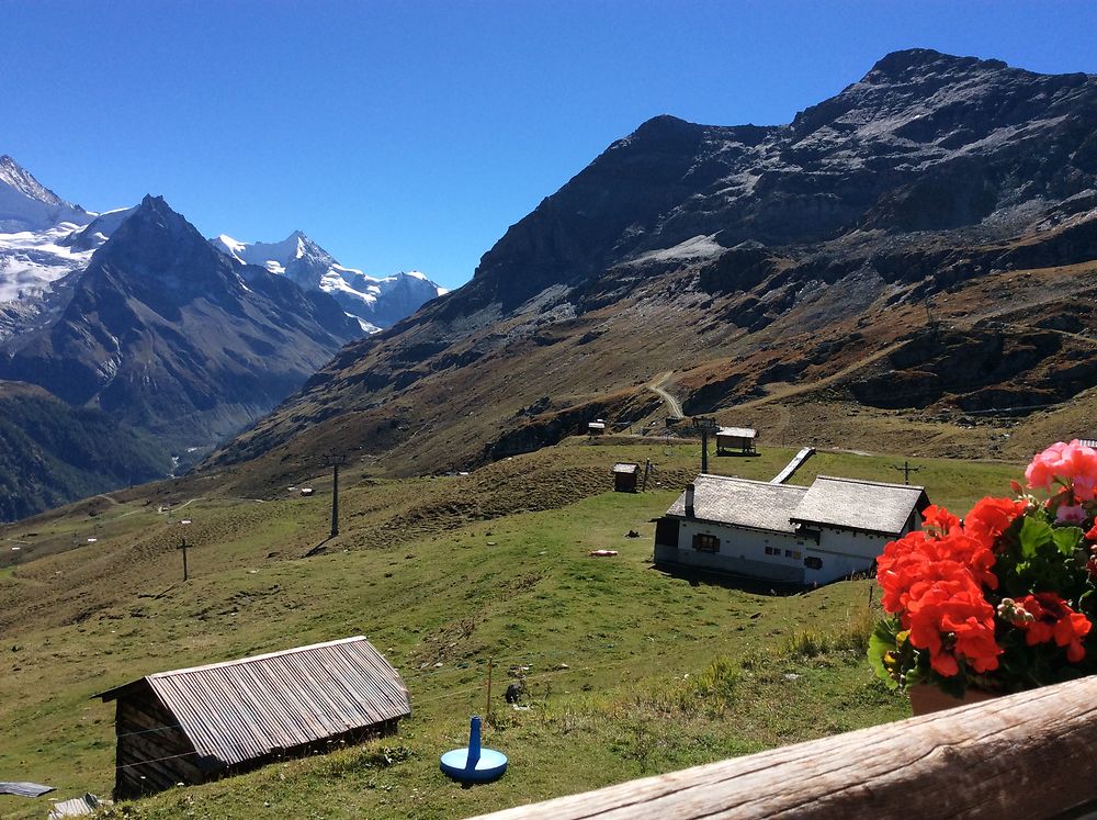 Corne de Sorebois, en Suisse