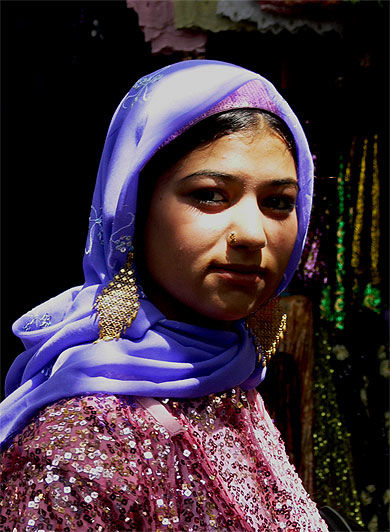 Jeune femme kurde