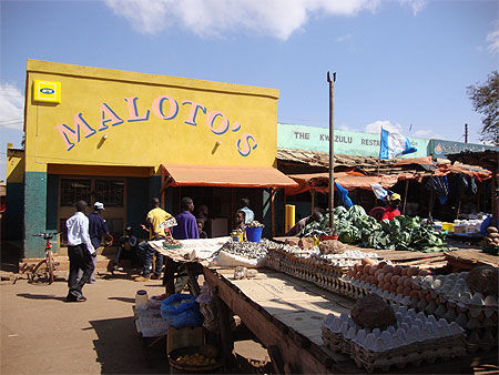 Le marché de Chipata