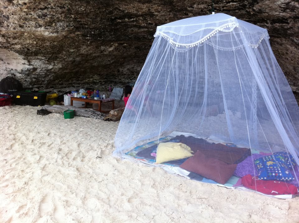 Camping sur la plage Camping sur la plage