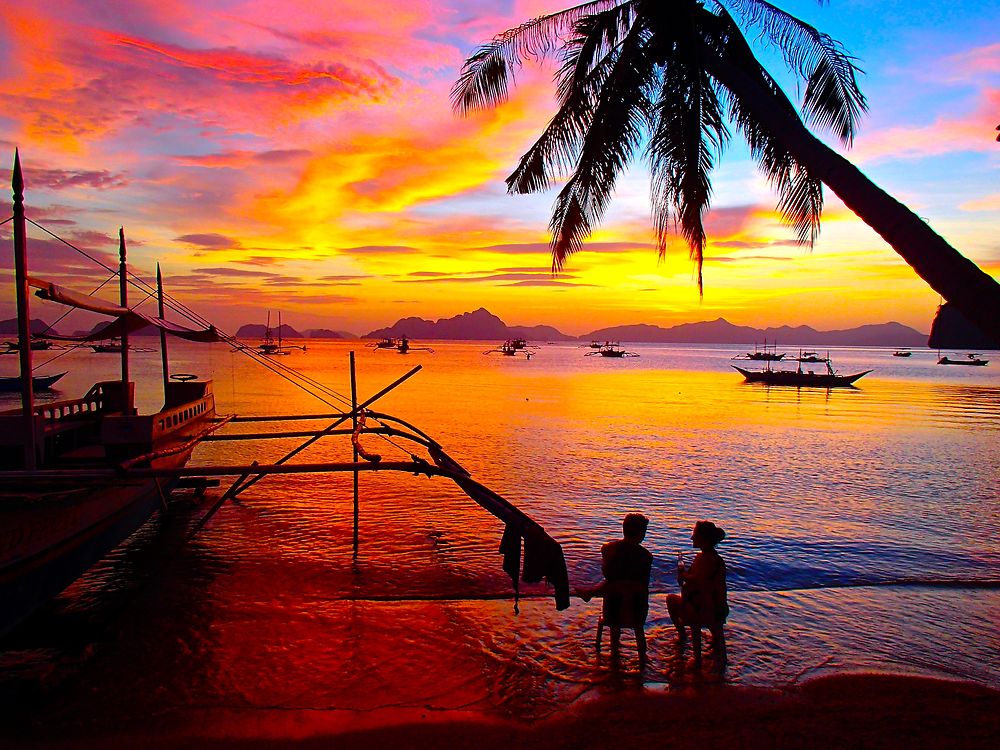 Sunset El Nido