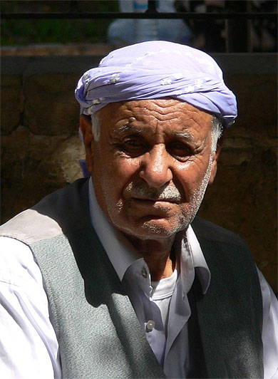Vieil homme kurde Vieil homme kurde