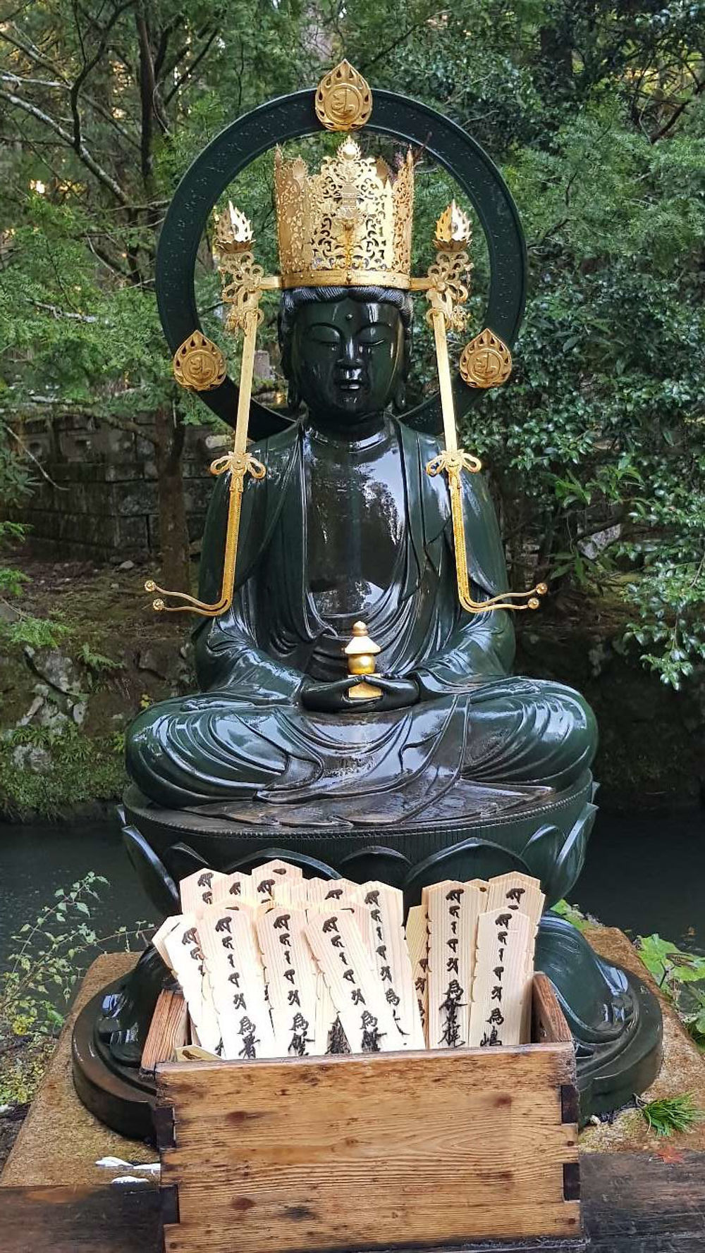 Statue au mont Koya