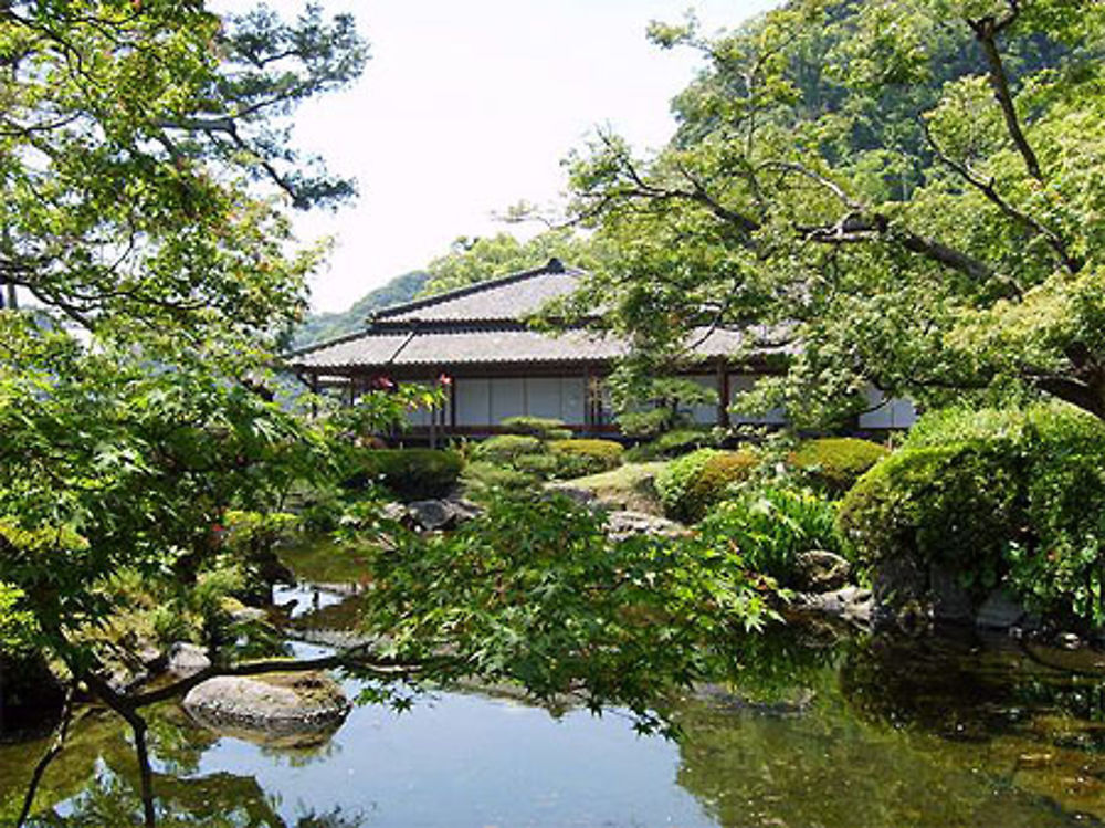 Jardin de l'ancienne résidence des Shimazu