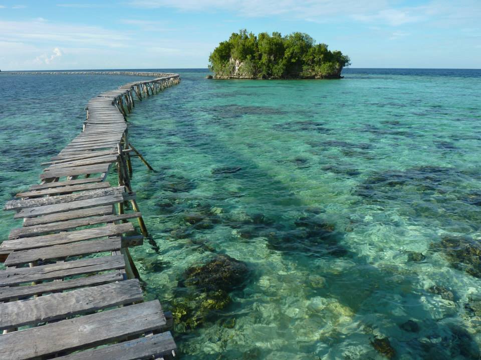 Village Bajo Pulau Malenge  Mer Pulau Malenge  