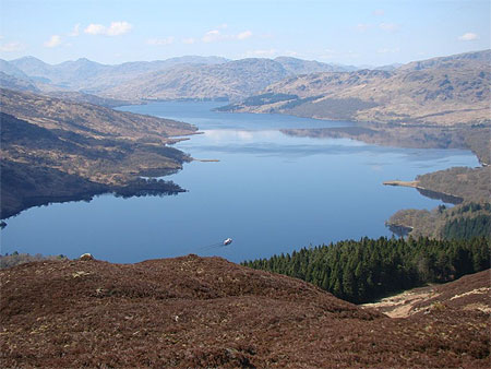 Vue depuis le Ben A'an Vue depuis le Ben A'an