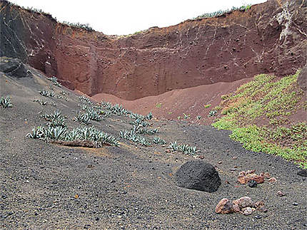 Ténérife, Massif du Teno, Cône de scories volcaniques