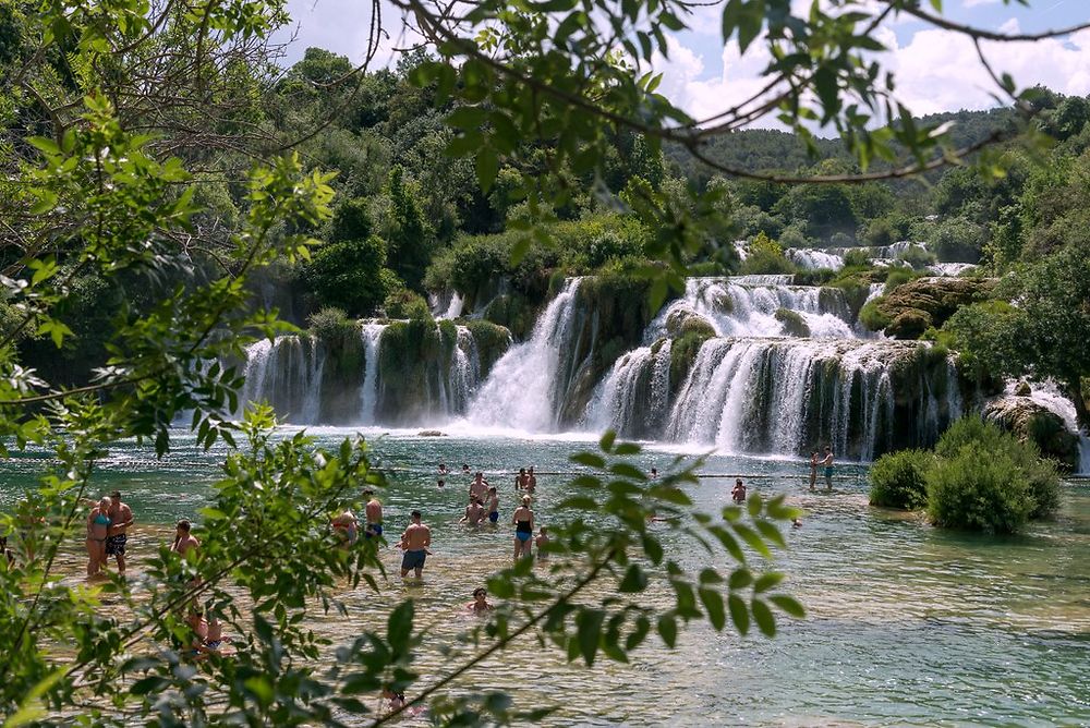 Les chutes de Skradin