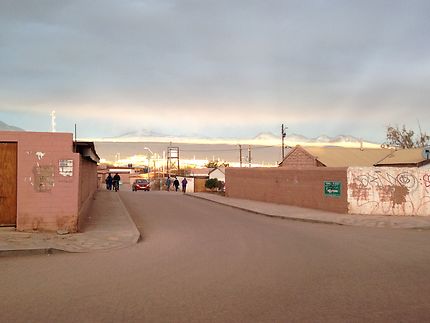 Fin de journée à San Pedro de Atacama 