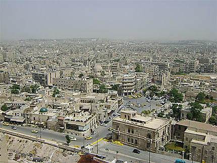 Vue d'Alep depuis la Citadelle