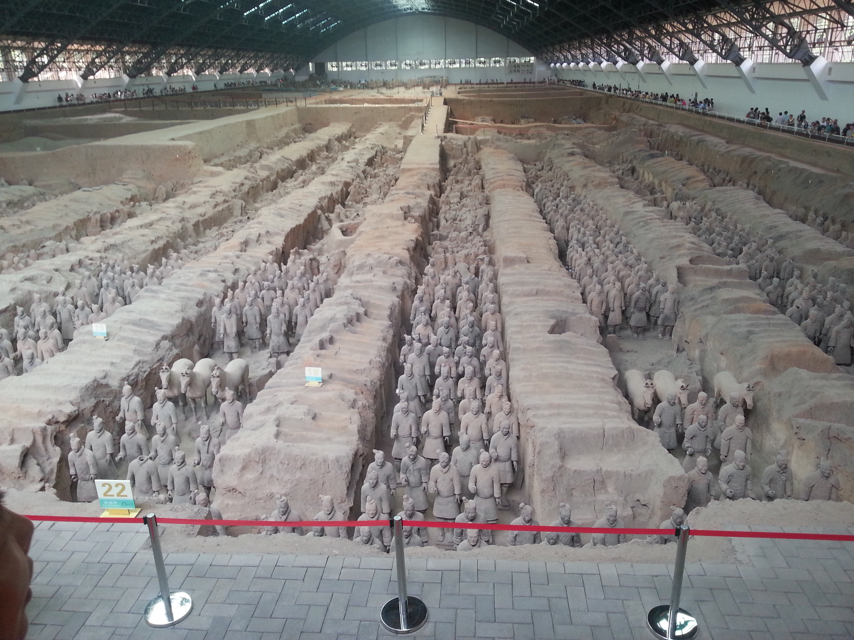 L'armée de terre cuite Xi'An (Chine) L'armée de terre cuite Xi'An (Chine)