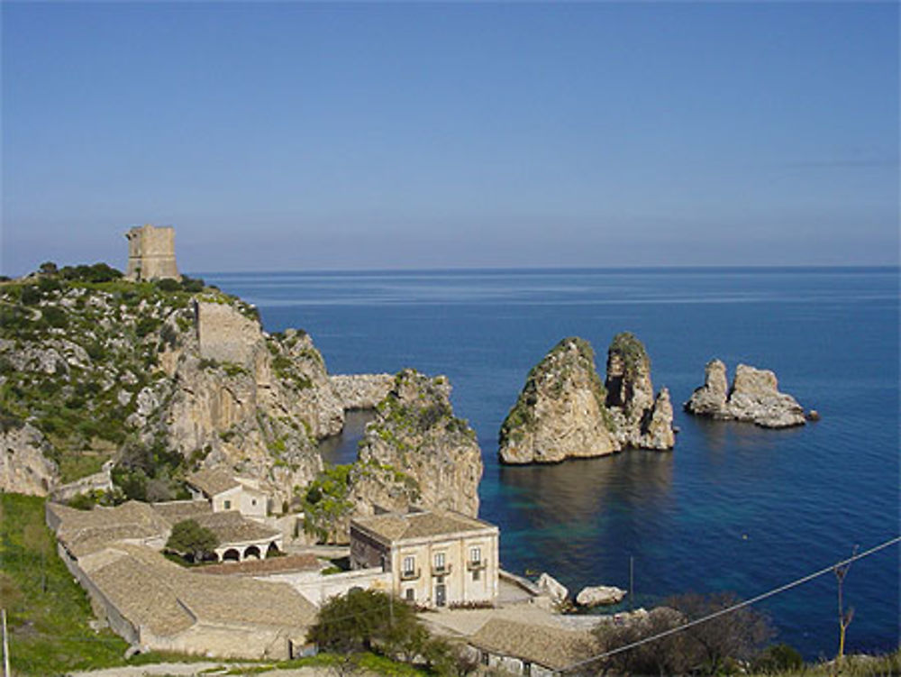 Vue de Scopello