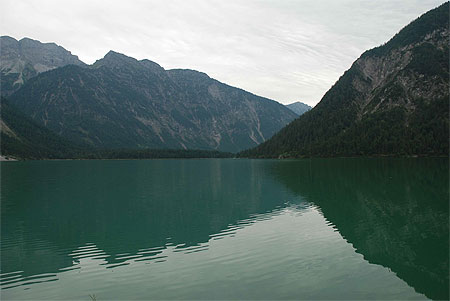 Le lac de Plansee Le lac de Plansee