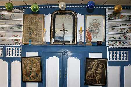 Inérieur d'une habitation traditionnelle Inérieur d'une habitation traditionnelle