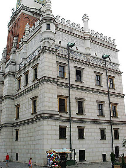 Ratusz : détail de la façade