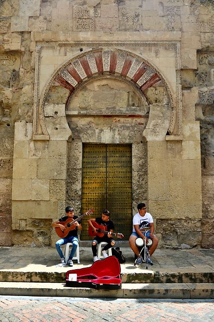 Musiciens à la Mezquita