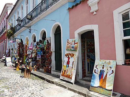 Pelourinho - Rue du centre de Salvador