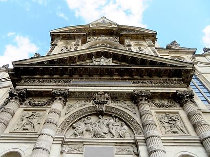 Façade de l'Église Saint-Etienne-du-Mont