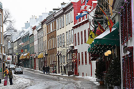 Rue St-Louis dans le Vieux-Québec